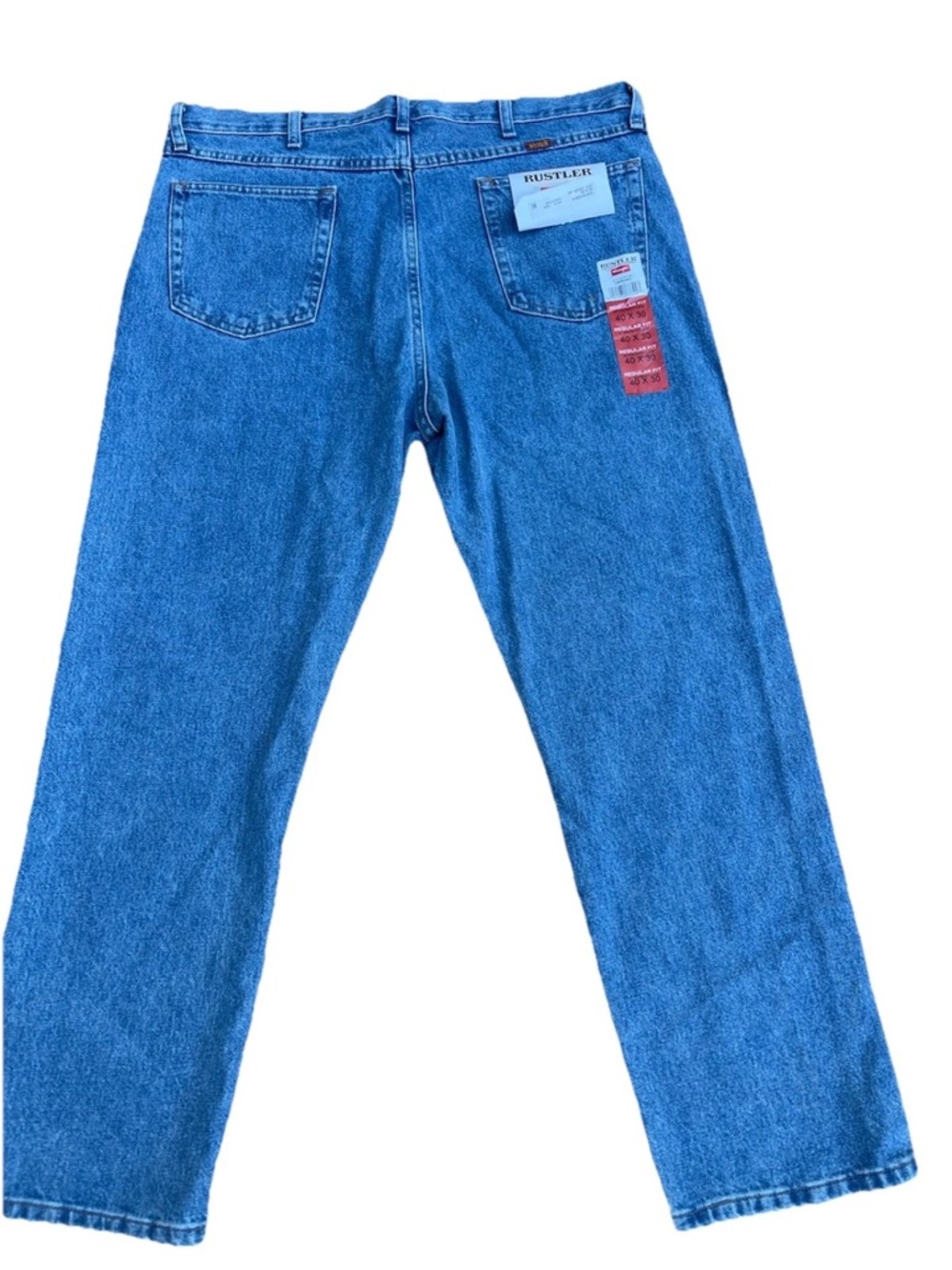 Wrangler Men's Light Blue Relaxed Fit Jeans